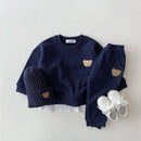 2-Piece Bear Sweatshirt & Trousers Set