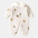 Cotton Long-Sleeve Baby Romper