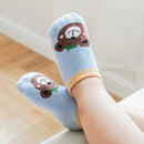 6-Pack Kids’ Cotton Non-Slip Socks