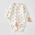 Cotton Long-Sleeve Baby Romper