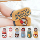 6-Pack Kids’ Cotton Non-Slip Socks