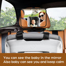 Shatterproof Rear-Facing Baby Car Mirror