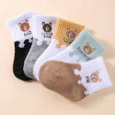 5-Pack Stretch Baby Ankle Socks