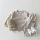 2-Piece Bear Sweatshirt & Trousers Set
