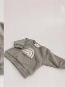 2-Piece Cotton Baby Sweatshirt & Trousers Set