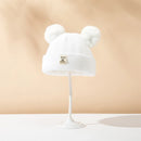 Double Pom-Pom Knitted Baby Hat