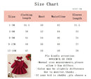 Ruffled Long-Sleeve Baby Girl Dress & Headband SetBaby Dress Set
