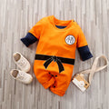 Anime Print Cotton Baby Long-Sleeve Romper