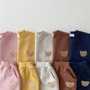 2-Piece Bear Sweatshirt & Trousers Set