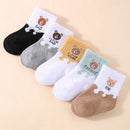 5-Pack Stretch Baby Ankle Socks