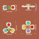 3-Piece Suction Spinner Toy Set