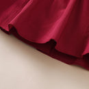 Ruffled Long-Sleeve Baby Girl Dress & Headband SetBaby Dress Set