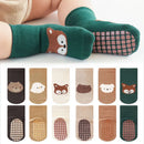 6-Pack Kids’ Non-Slip Cartoon Socks
